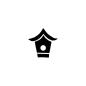 Preview: Stempel - Vogelhaus
