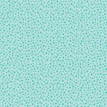 Dini Design - Scrapbook Papier ca. 30x30 cm - Punkte-Blumen - Mintgrün 10 Bögen