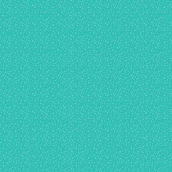 Dini Design - Scrapbook Papier ca. 30x30 cm - Punkte-Blumen - Mintgrün 10 Bögen