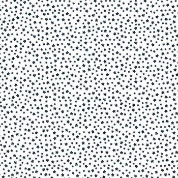 Dini Design - Scrapbook Papier ca. 30x30 cm - Punkte-Blumen - Mitternacht 10 Bögen