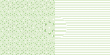 Dini Design - Scrapbook Papier - ca. 30x30cm - Äpfel-Streifen 10 Bögen