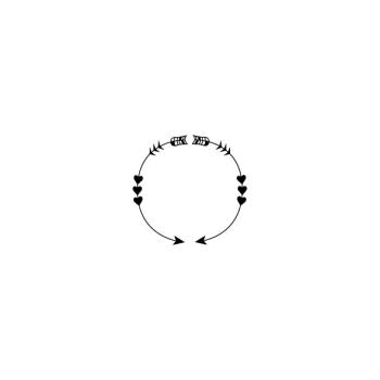 Stempel - Pfeilkreis