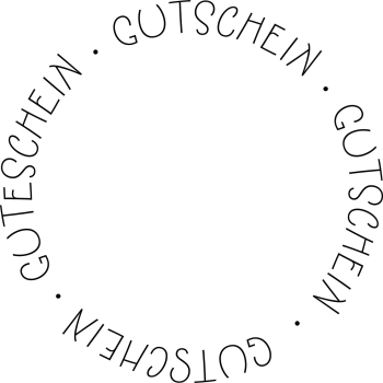Stempel - Gutschein - Ø 30 mm