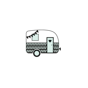 Stempel - Wohnwagen groß - B 55 x H 35 mm