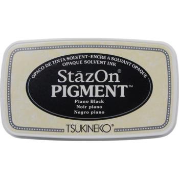 StazOn Pigment Ink - Piano black