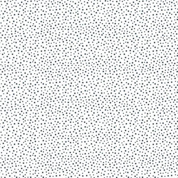 Dini Design - Scrapbook Papier ca. 30x30 cm - Sterne-Streifen - Mitternacht 10 Bögen