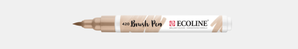 Talens - Ecoline Brushpen - Beige 3 Stück