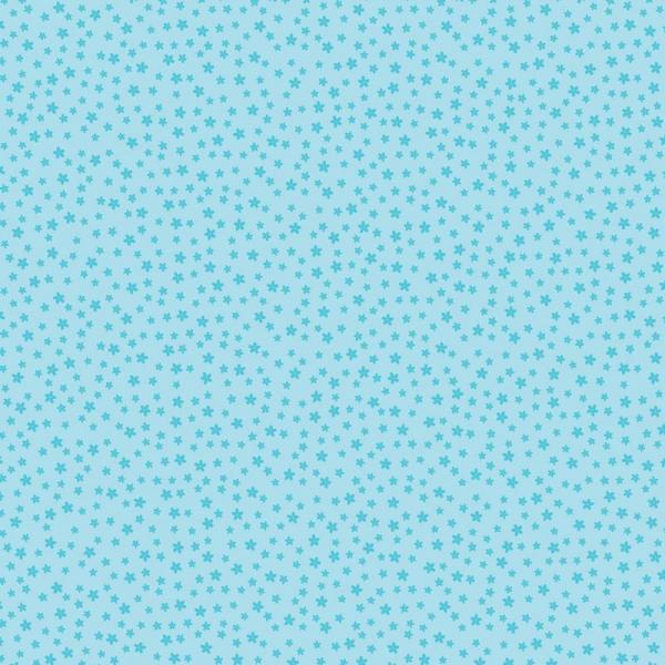 Dini Design - Scrapbook Papier ca. 30x30 cm - Punkte-Blumen - Lagunenblau 10 Bögen