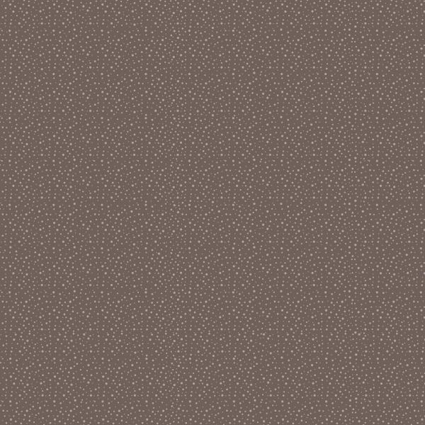 Dini Design - Scrapbook Papier ca. 30x30 cm - Punkte-Blumen - Mokkabraun 10 Bögen