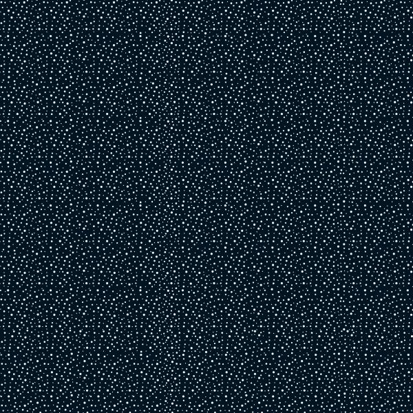 Dini Design - Scrapbook Papier ca. 30x30 cm - Punkte-Blumen - Mitternacht 10 Bögen