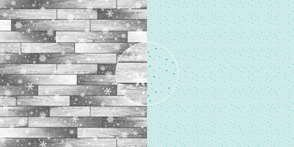 Dini Design - Scrapbook Papier - ca. 30x30cm - Winterholz-Punkte 10 Bögen