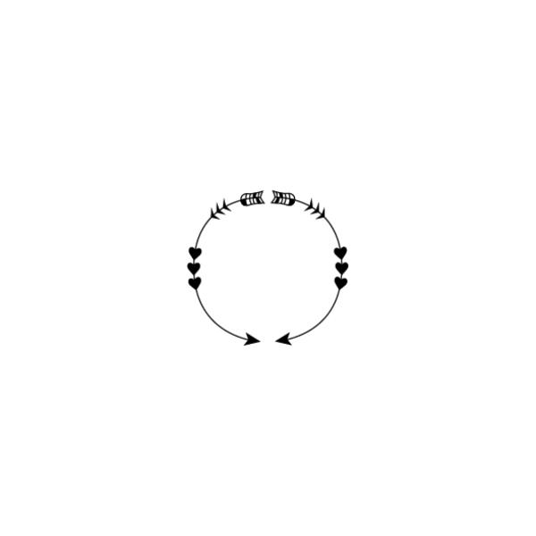 Stempel - Pfeilkreis