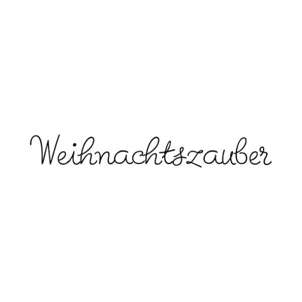Stempel - Weihnachtszauber - B 50 x H 15 mm