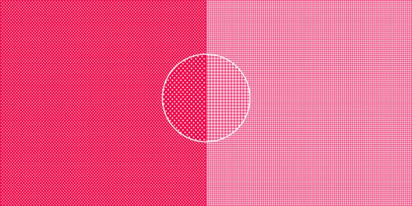 Dini Design - Scrapbook Papier ca. 30x30 cm- Punkte/Vichy - Kirschrot 10 Bögen