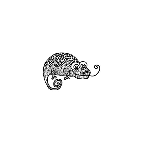 Stempel - Chamäleon