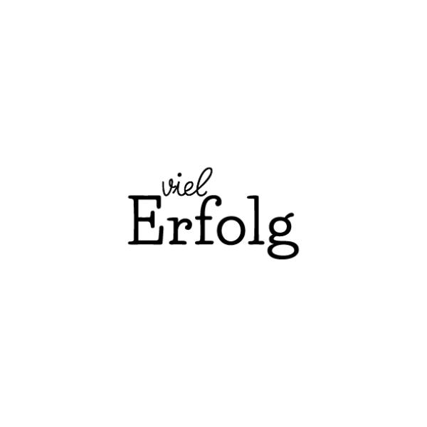 Stempel - viel Erfolg