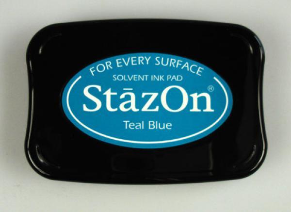StazOn Ink - Teal blue