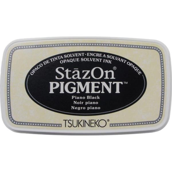 StazOn Pigment Ink - Piano black