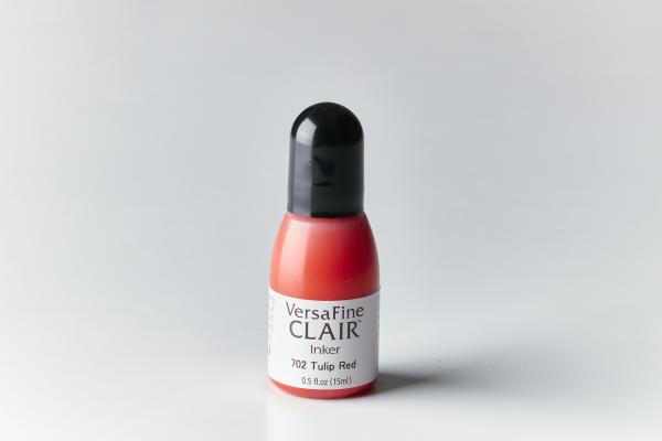 Refill bottles Versafine Clair - Vivid "Tulip red"