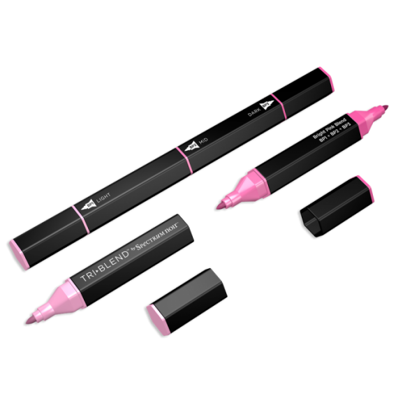 SN - Triblend - Bright Pink Blend