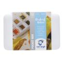 Aquarellfarbe Pocket Box 12 Näpfchen Naturfarben