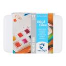 Aquarellfarbe Pocket Box 12 Näpfchen Intensive Farben