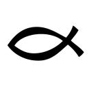 Stempel - Fisch groß  - Ø 40 mm