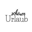 Stempel - schönen Urlaub - B 35 x H 20 mm